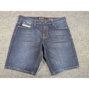Baggy Ecko Unltd‎ Shorts Mens 36 Blue Denim Jorts Relaxed Skater Hip Hop 37x10